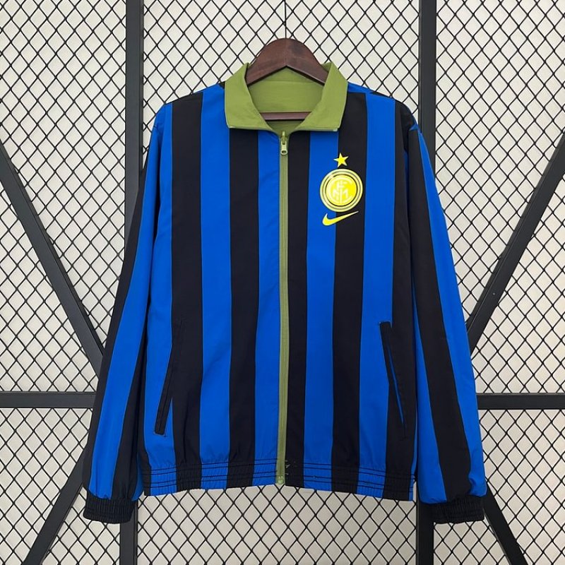 24/25 Inter Milan Reversible Windbreaker Football Shirt