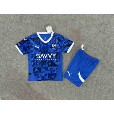 24/25 Al-Hilal Saudi Home Football Shirt Kids Size