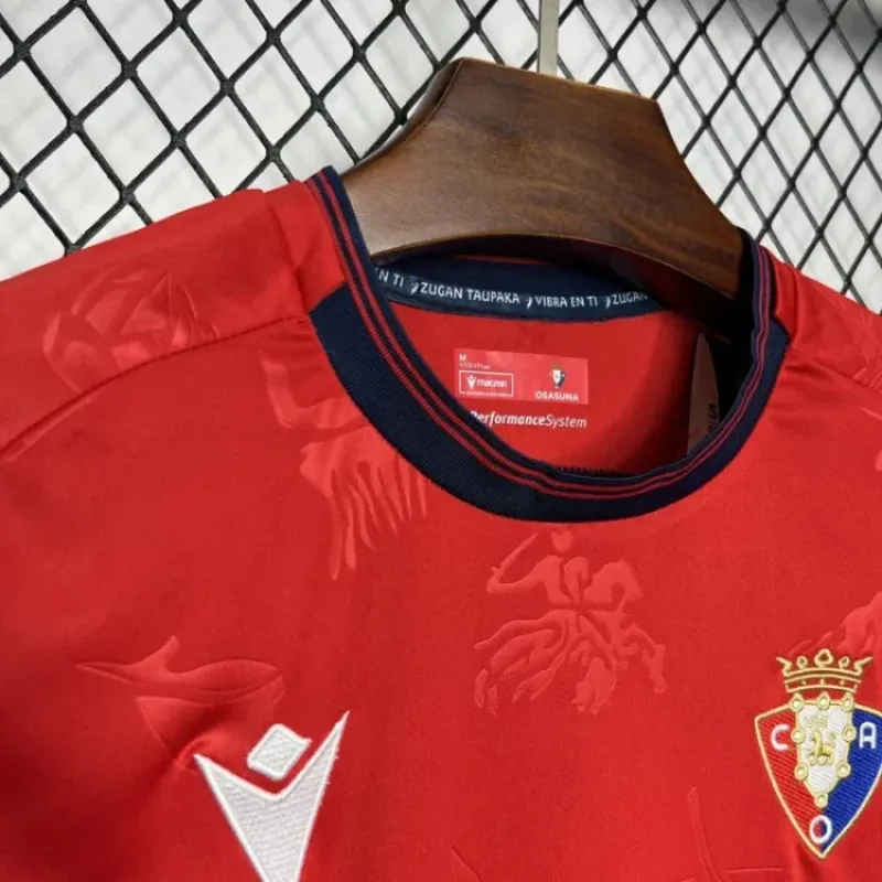 Osasuna 24/25 Home Football Shirt Jersey