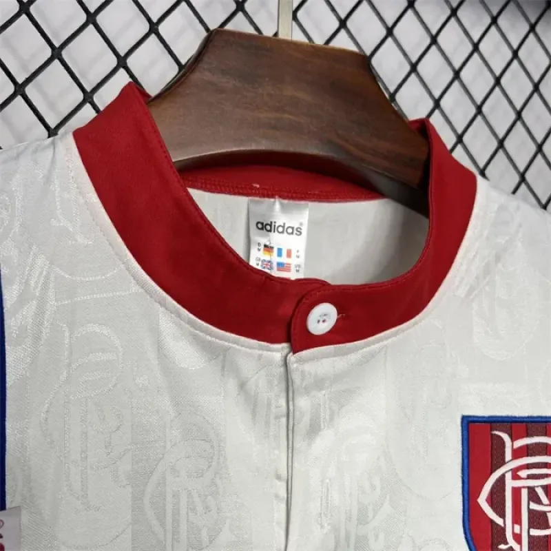 Retro Rangers Away Kit 1996 1997 Football Jersey