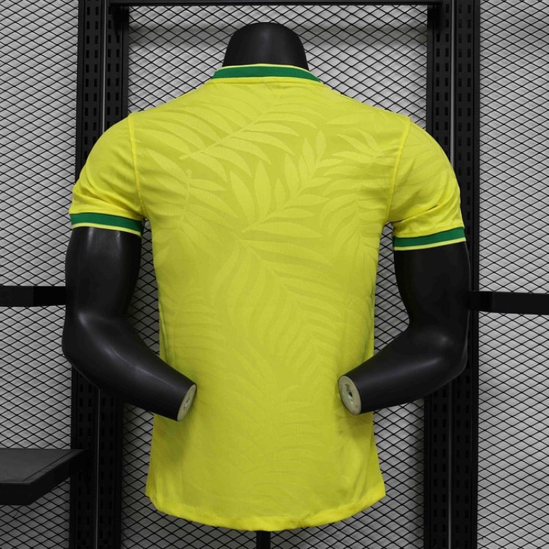 24/25 Brazil yellow BirdSpecial Edition Player Football Jersey