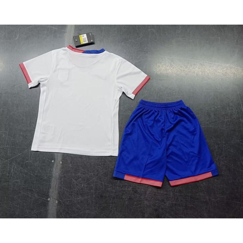 Kids USA Home Kit 24/25 Copa America 2024 Football Jersey