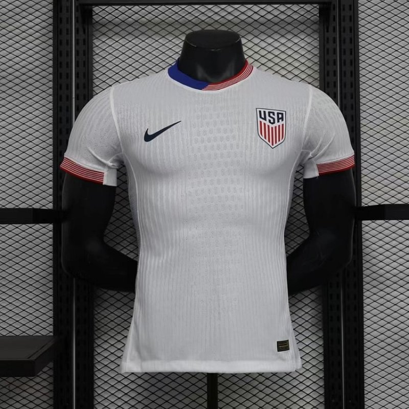 Player USA Home Kit 24/25 Copa America 2024 Football Jersey
