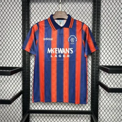 Retro Rangers Away Kit 1993 1994 Football Jersey