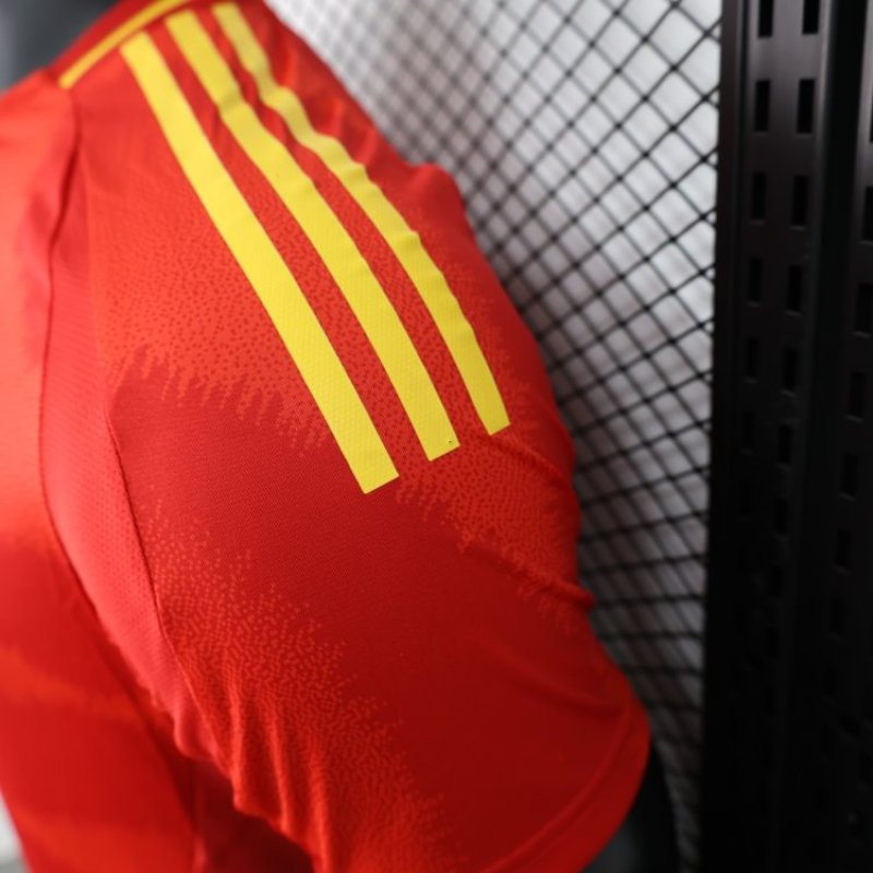 Player Spain Home Kit 24/25 Euro Cup 2024 Football Jersey