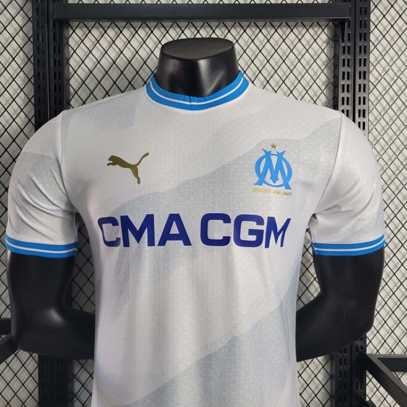 2023/2024 Player Version Olympique de Marseille Home