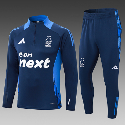 Nottingham Forest 24/25 Royal Blue Half-Draw Training Suit
