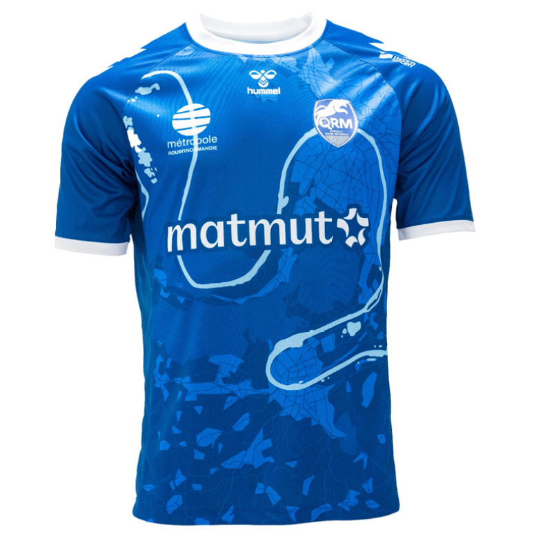 Quevilly Rouen Métropole 24/25 Away Football Jersey
