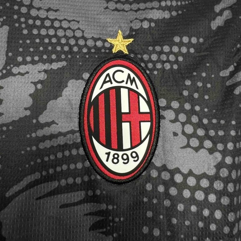 2024/2025 AC Milan Goalkeeper Black Football Jersey
