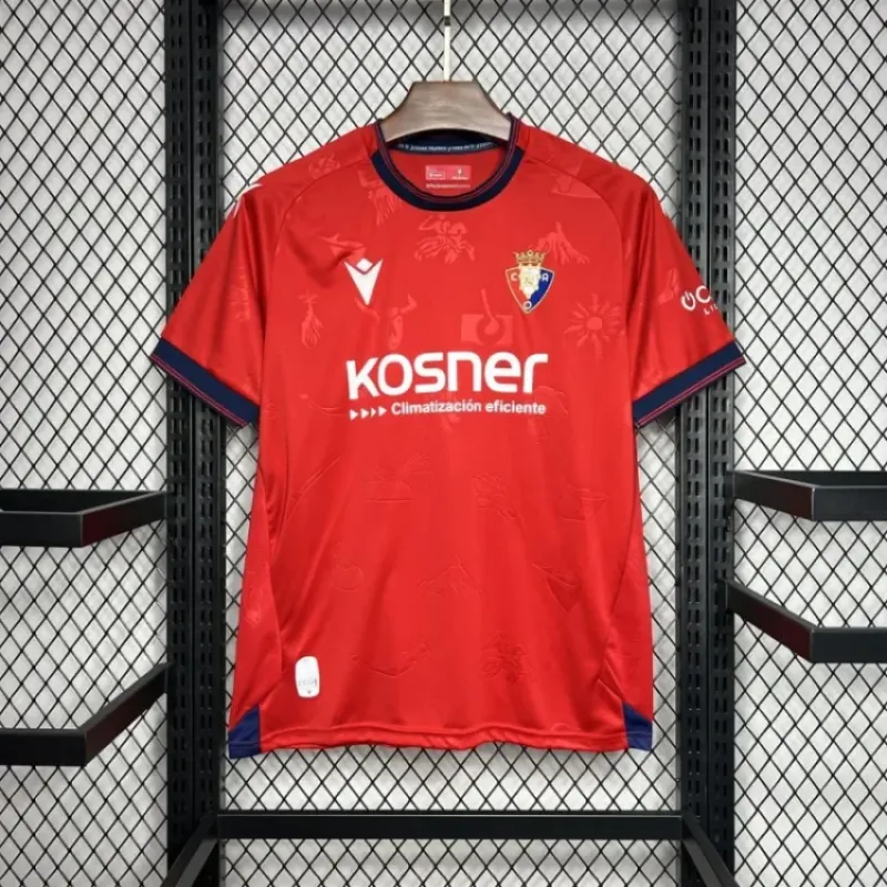 Osasuna 24/25 Home Football Shirt Jersey