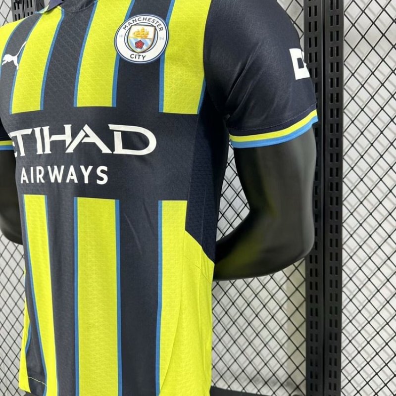 2024-2025 Manchester City Away Player's Edition Shirt 1:1 Thailand Quality