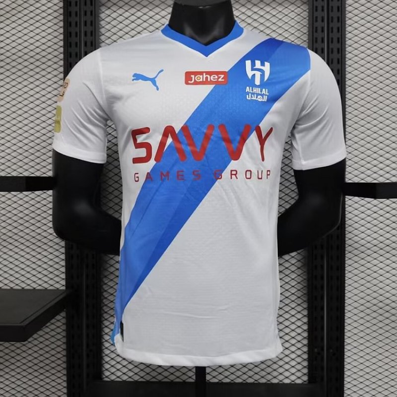 2023/2024 Player Version Al Hilal SFC Away Football Shirt