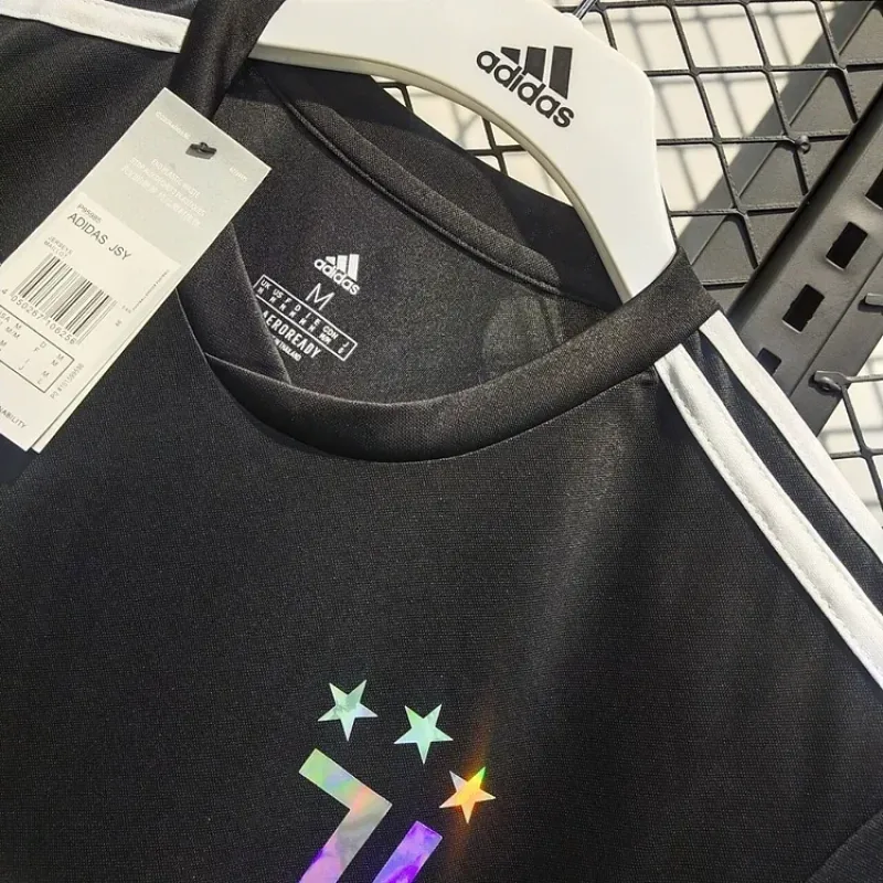 24-25 Juventus new black gradient training suit Jersey