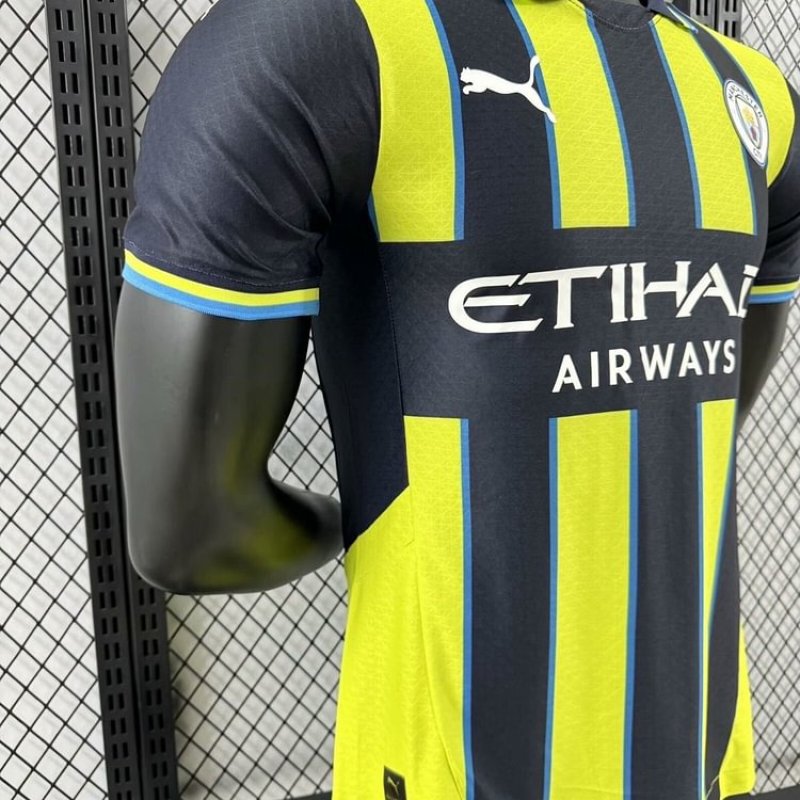 2024-2025 Manchester City Away Player's Edition Shirt 1:1 Thailand Quality