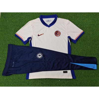 Adult Set 2024-2025 Chelsea Away Player Version Tracksuit 1:1 Thai Quality Set