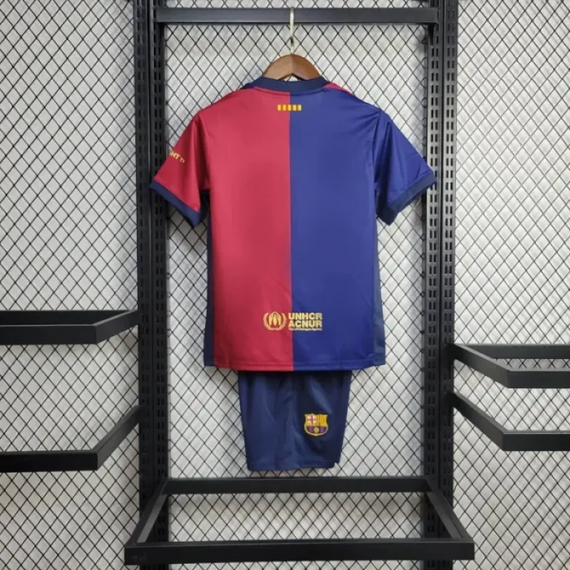 Coldplay Kids Barcelona Home Kit 24/25 Football Jersey