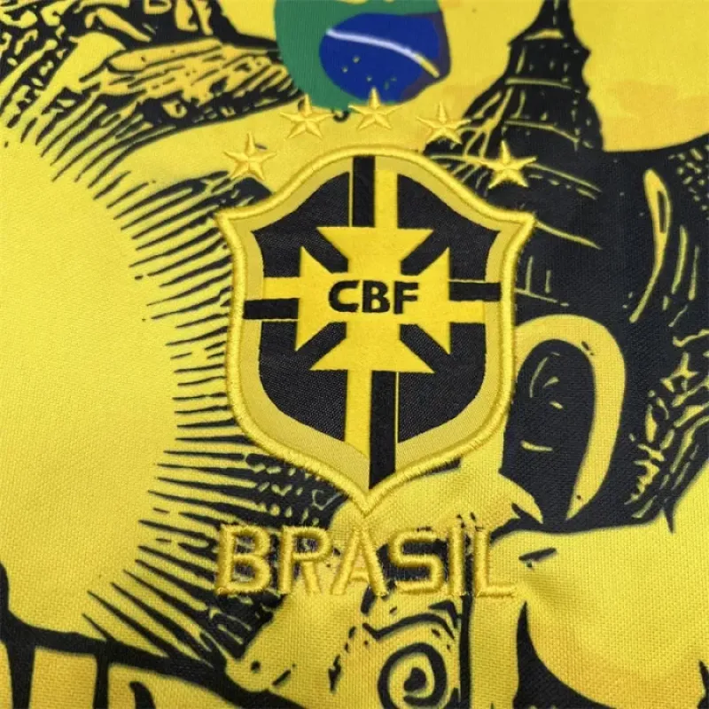 Brazil 24/25 Jesus Special Edition Jersey (Yellow)