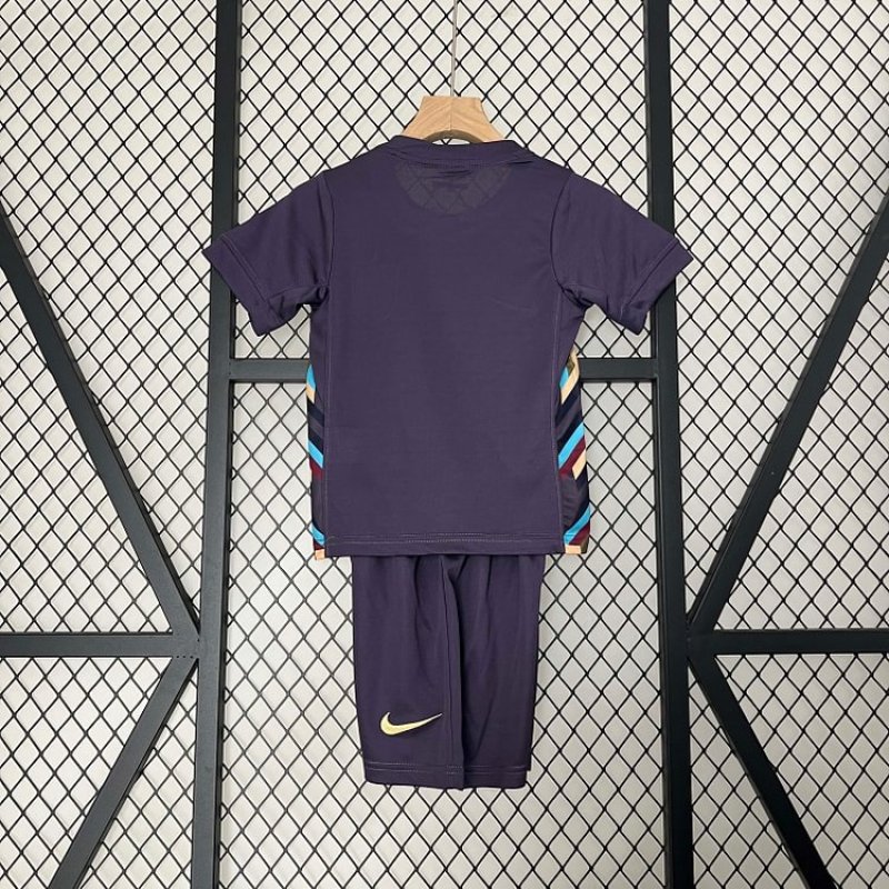 2024 England Away Football Shirt 1:1 Thai Quality Kids Size