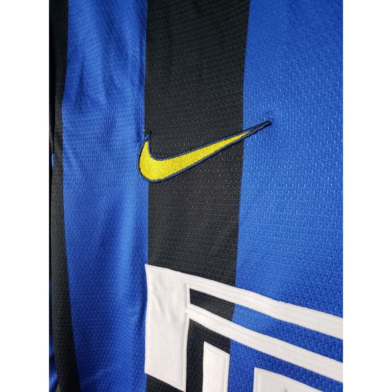 1998/1999 Retro Long Sleeve Internazionale Milan Home Football Jersey 1:1 Thai Quality