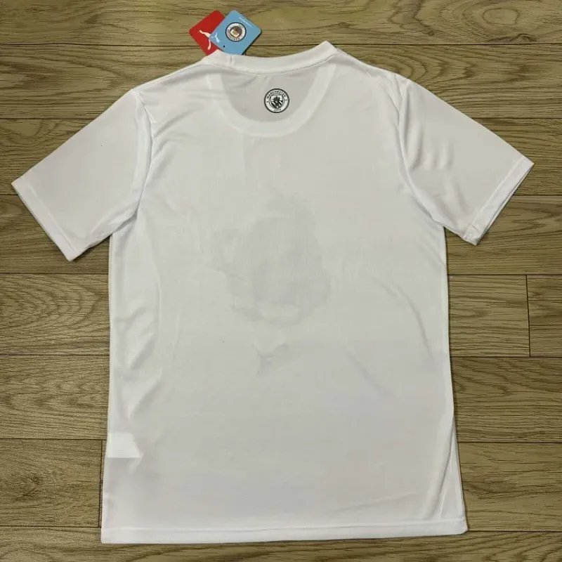 2023/2024 Manchester City Commemorative Edition White Football Shirt 1:1 Thai Quality