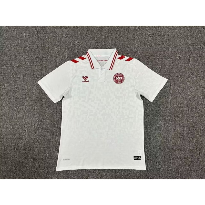 Denmark Away Kit 24/25 Euro Cup 2024 Football Jersey