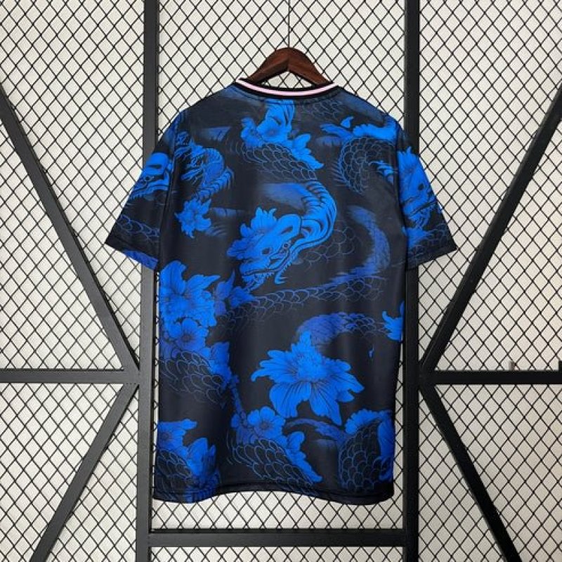 2024 Japan Blue Dragon Pattern Special Edition Soccer Jersey