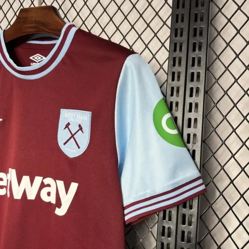 West Ham United Home Jersey 24/25 Football Jersey