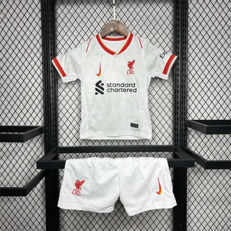 2024/2025 Liverpool Away Soccer Jersey 1:1 Thai Quality Kids Size