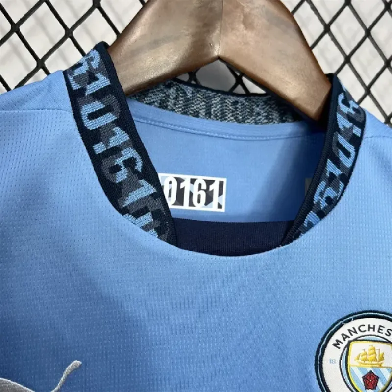 2023/2024 Manchester City Special Edition Grey Football Shirt 1:1 Thai Quality Kids Size