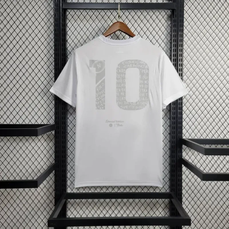 2024/2025 Napoli White Football Shirt