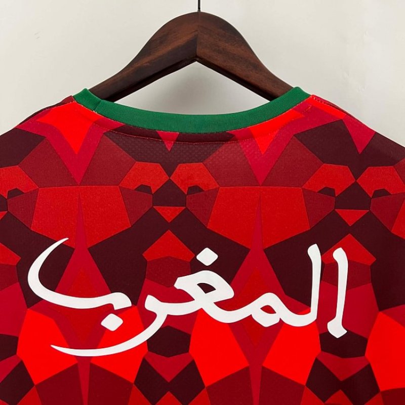 2023/2024 Morocco National Team Home Football Shirt 1:1 Thai Quality