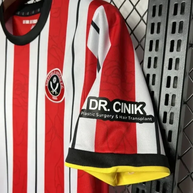 Sheffield United home Jersey 24/25 Football Kit 1:1 Thai quality
