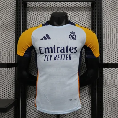 Player Version Real Madrid Pre-match Jersey 24/25 Football Jersey