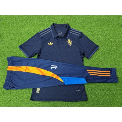 Adult Set 2024-2025 Juventus 2nd Tracksuit 1:1 Thai Quality Set