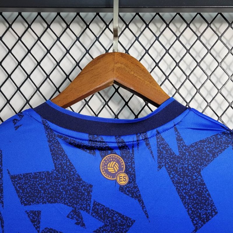 2023 El Salvador Home Soccer Jersey