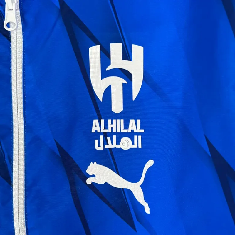 2023/2024 Al-Nassr Reversible WindbreakerWhite-BlueSoccer Jersey 1:1 Thai Quality