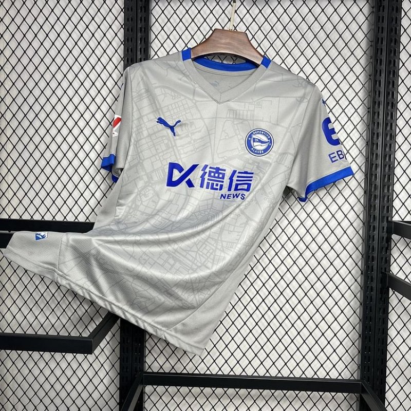 24/25  Deportivo Alavés Away Football Jersey