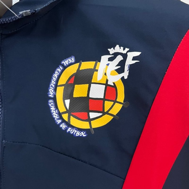 2024 Spain Windbreaker Soccer Jersey