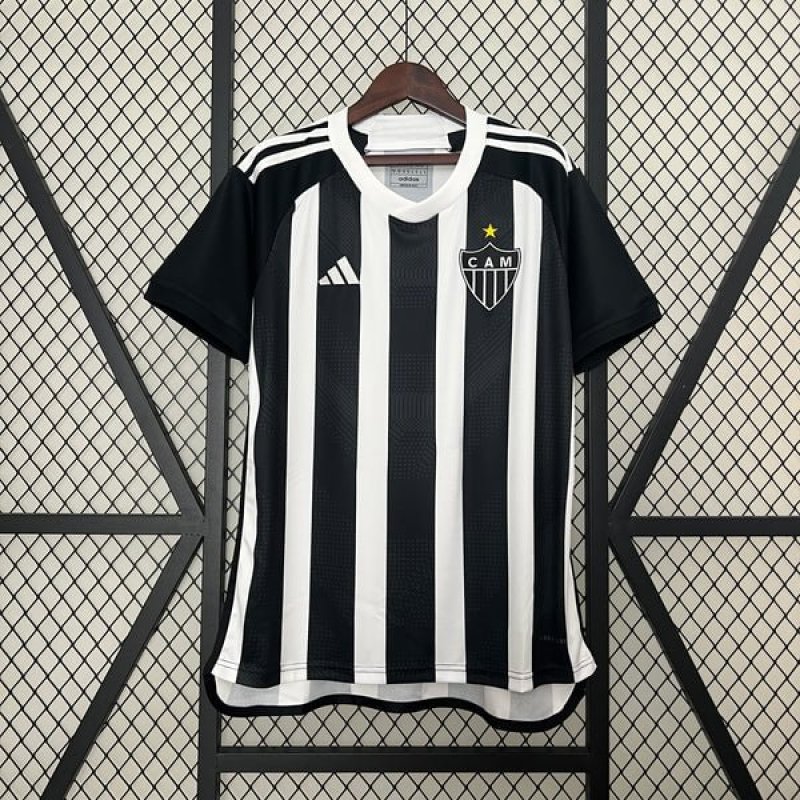 2024/25 Atletico Mineiro Home Black Fans Soccer jersey