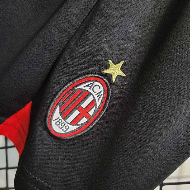 Kids Size 2023/2024 AC Milan Soccer Jersey Home 1:1 Thai Quality