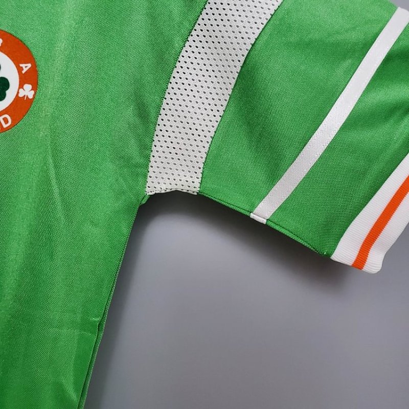 1988 Retro Ireland Home Soccer Jersey