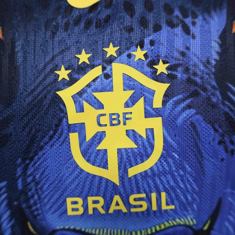 24/25 Brazil Blue Lion Special Edition Player Football Jersey