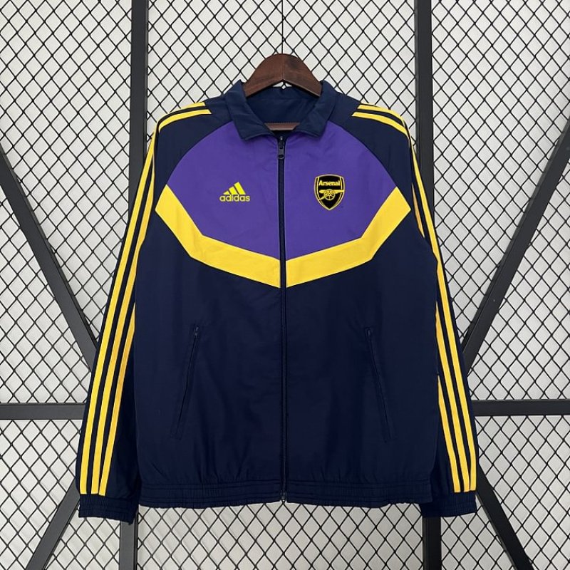 2024-2025 Arsenal Trench Coat Reversible Jersey 1:1 Thai Quality