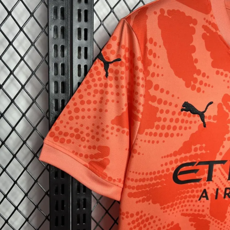 Manchester City Orange Jersey 24/25 Football Jersey
