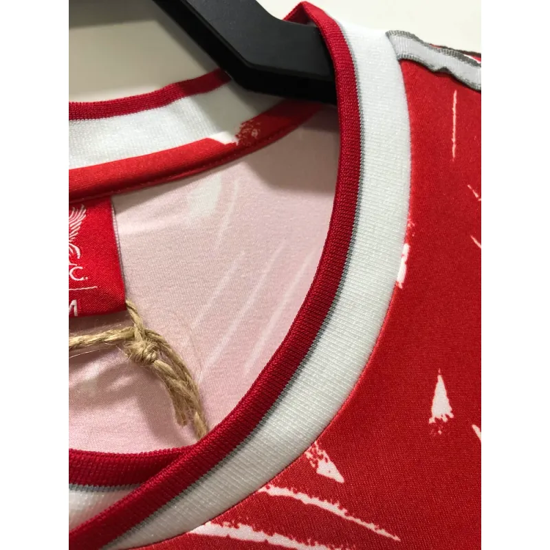 1989/1991 Retro Long Sleeve Liverpool Home Football Shirt 1:1 Thai Quality