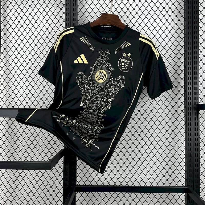 24-25 Algeria Black Soccer Jersey