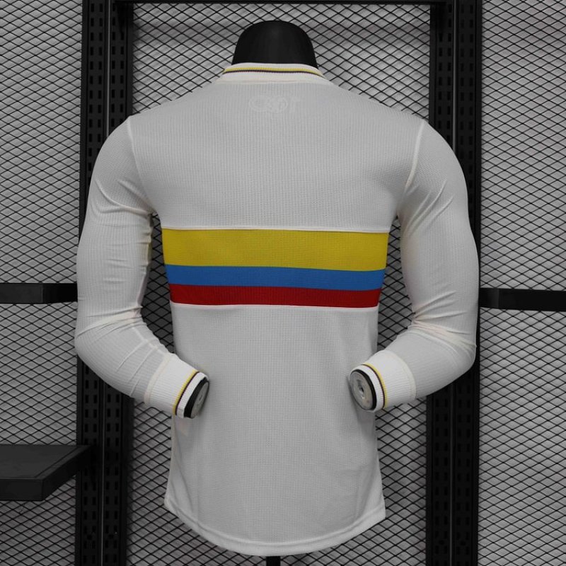 2024 Player Long sleeves Colombia 100th Anniversary