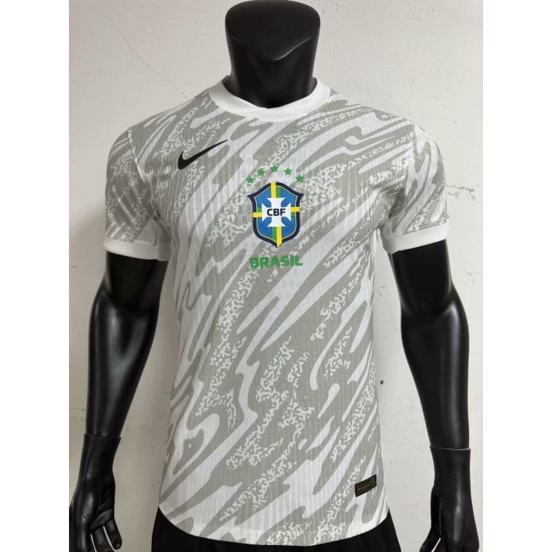 24/25 Brazil White Special Edition Player Football Jersey