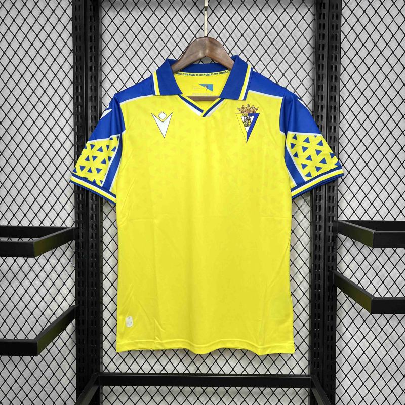 24/25 Cádiz Home Football Shirt 1:1 Thai Quality