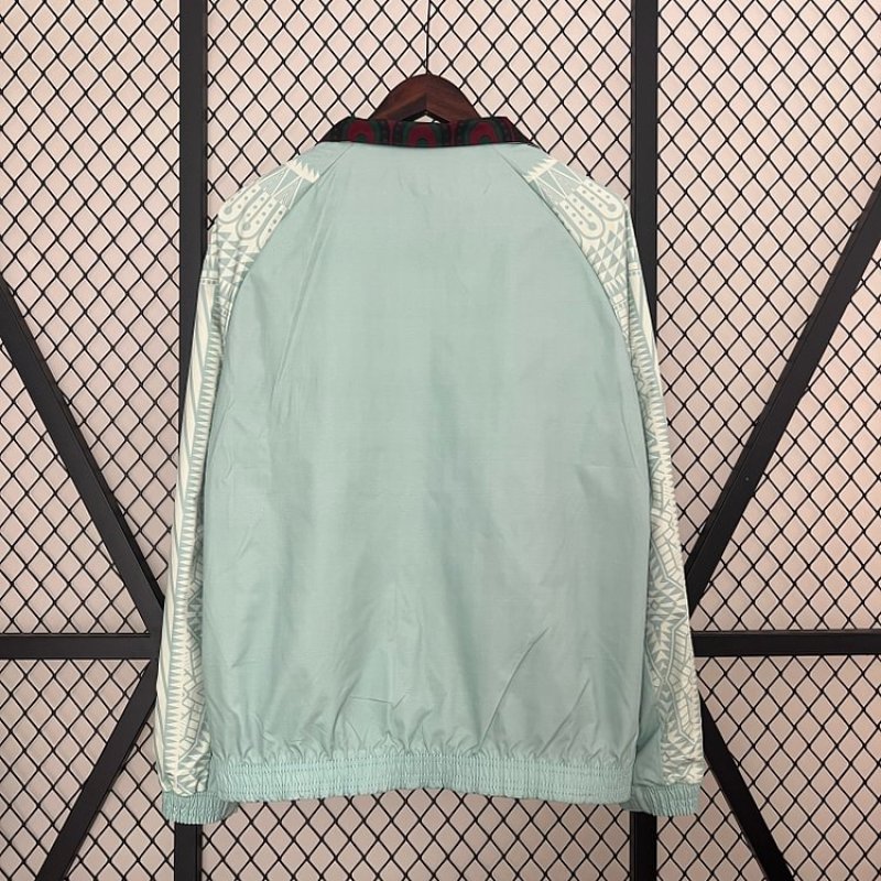 2024/2025 Manchester City Reversible Windbreaker Soccer Jersey 1:1 Thai Quality
